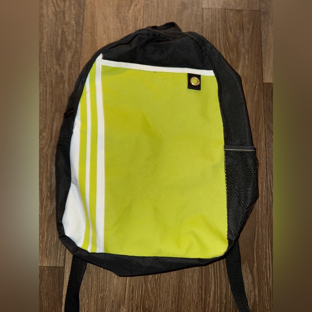 Atchison Black and Green Neon Kid's Backpack